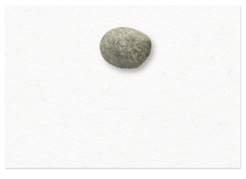 bouncing stone